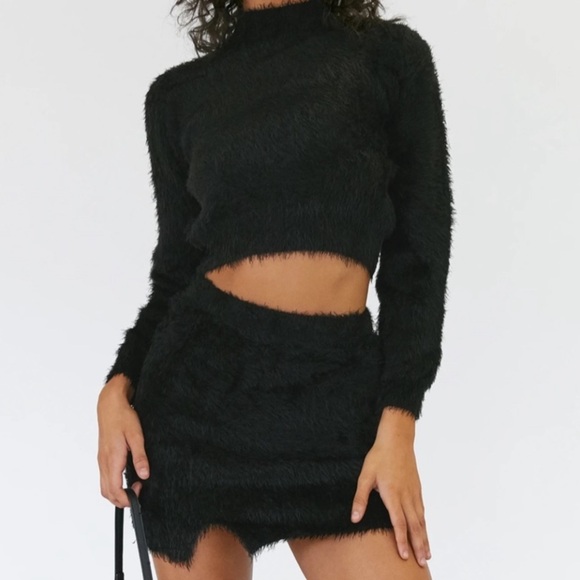 Princess Polly Nila fuzzy set Size XS - Picture 2 of 8